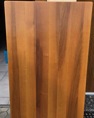 Tavolo legno massello noce 130x80