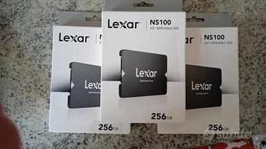 3 pezzi lexar ns100 2,5" 256gb ssd 2,5 interno int
