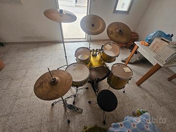 batteria PEARL FORUM series  superior tech.