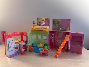 Polly Poket casa Sparkle Style House + discoteca