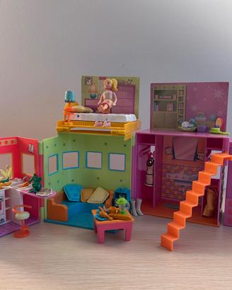 Polly Poket casa Sparkle Style House + discoteca