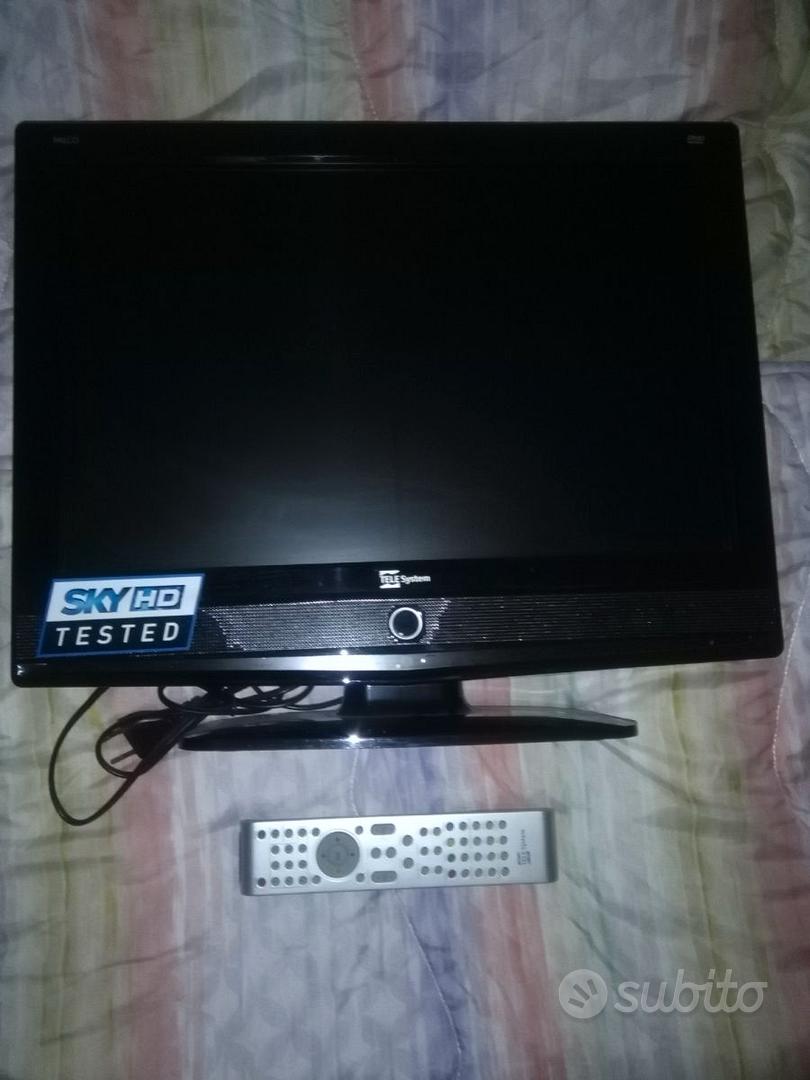 Tv Telesystem 19”con piedistallo e dvd integrato - Audio/Video In vendita a  Ancona