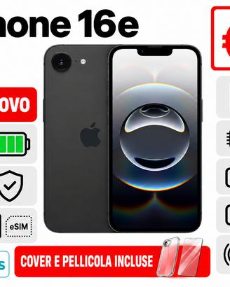 Apple iPhone 16e Black 128 GB