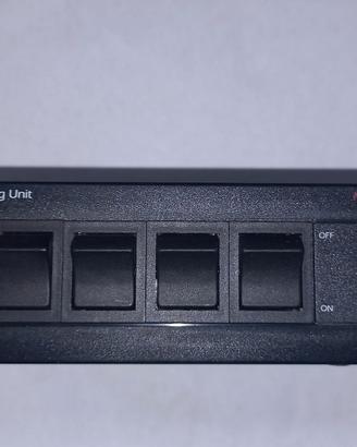 Unità di commutazione per altoparlanti a 4 vie