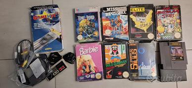 mega collezione videogame Nintendo Nes boxati
