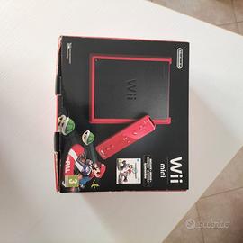 Nintendo Wii Mini (rosso/nero) con Mario Kart Wii