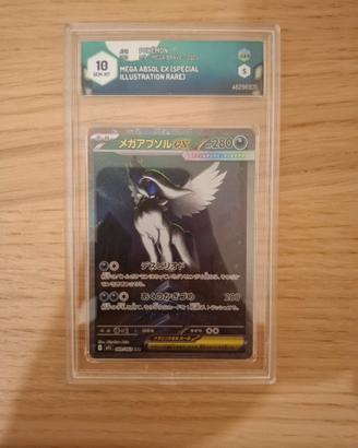 Mega Absol ex m1L 089/063 SAR Graad 10 Jap