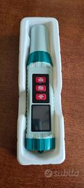 5 in 1 Tester Acqua per pH, EC, TDS, SALE, TEMP
