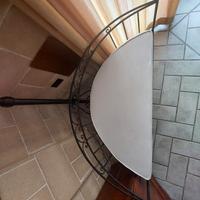 Divanetto in ferro battuto