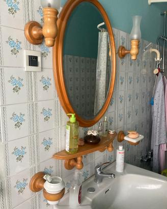 set bagno in legno