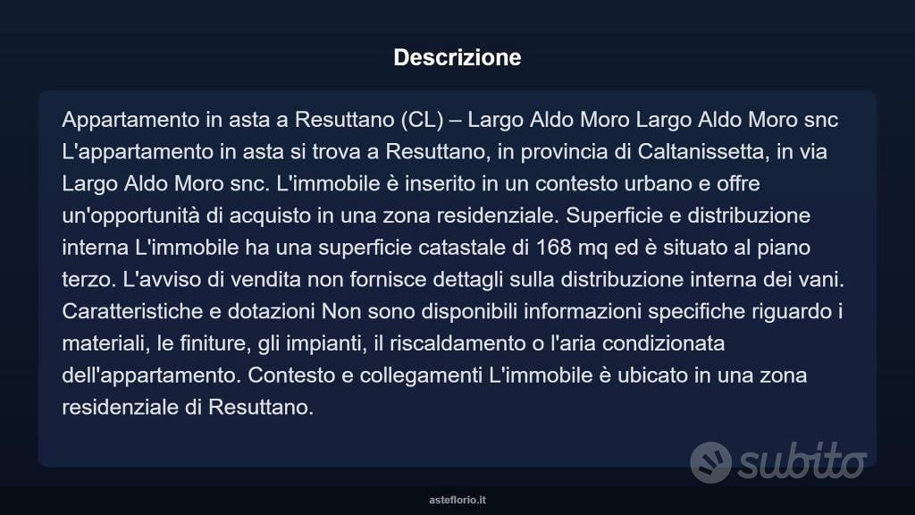 Appartamento – CL - Vista 3