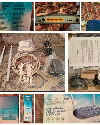 Router modem tplink TD-W8960N