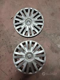 borchie copricerchi volkswagen da 15 pollici VW