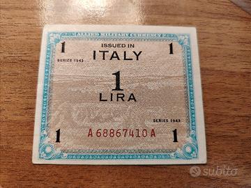 1 lira Am lire occupazione Americana FDS banconota