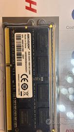Memorie Ram 8 Gb Hikvision DDR3 1600 Mhz NUOVE
