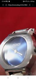 orologio da polso fendi acciaio 
