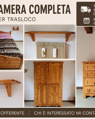 Camera Rustica in legno