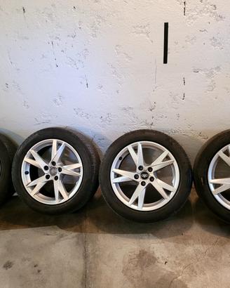 cerchi completi di gomme Audi A4