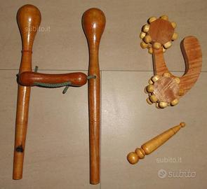 Articoli massaggio Tailandese in LEGNO, ORIGINALI