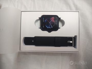Smartwatch Fitness Nero con Chiamate Bluetooth