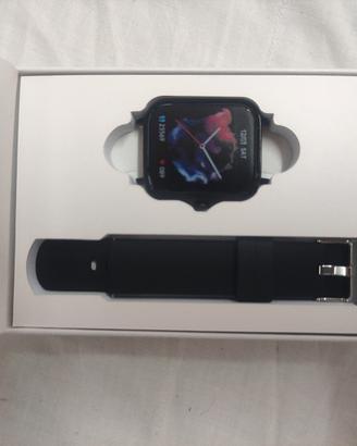 Smartwatch Fitness Nero con Chiamate Bluetooth