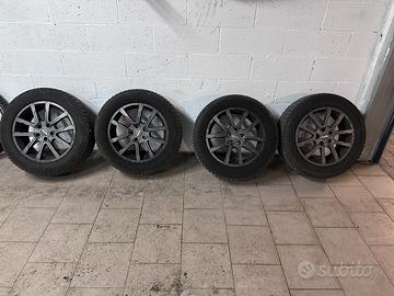 Cerchi momo 17 kuga con gomme invernali