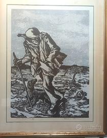 xilografia Edimo Mura artista sardo