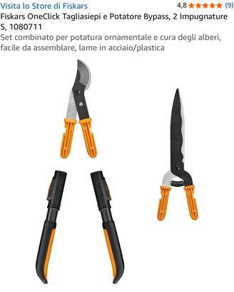 Set Potatura Fiskars OneClick