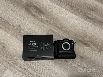 Fujifilm X-T3 con Battery Grip