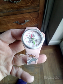 Orologio bimba e ombrellini pioggia