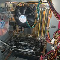 Scheda madre + CPU + dissipatore + RAM