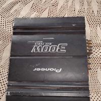 amplificatore Pioneer più subwoofer hertz 
