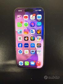Iphone 16 pro 256 gb batteria al 91%