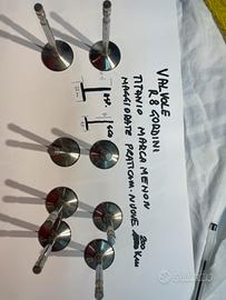 R 8 gordini valvole titanio