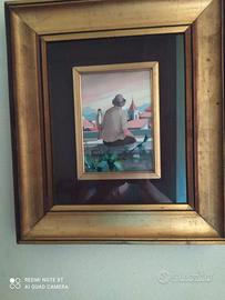 Quadro "La meditazione"