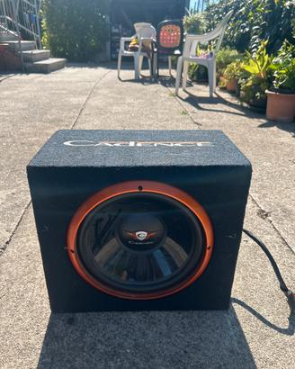 Subwoofer attivo cadence FLASH 500W FSW 12VA