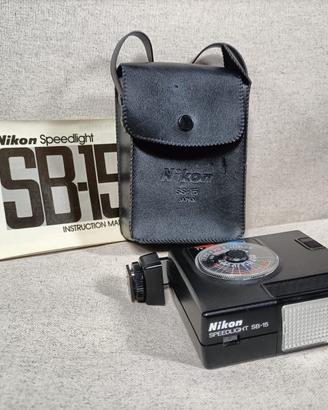 nikon  flasch SB 15