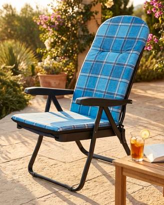 Poltrona Sdraio Reclinabile Design Scozzese