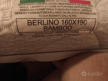 SUPER MATERASSO MATRIMONIALE + reti per cassettone