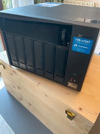 NAS QNAP TVS-x72XT con 6x16TB Seagate Exos – 96tb