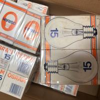 Lampadine Osram nuove 15 w E27 pezzi 190