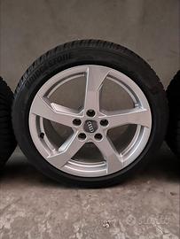 Cerchi originali Audi A3 R17 + Bridgestone Blizzak