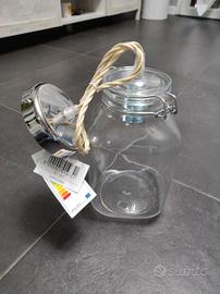 Lampada a sospensione a barattolo di vetro E27