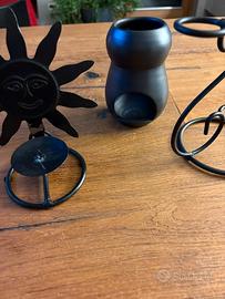 3portacandele/candelabri etnici