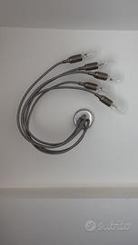Lampadario e 2 Lampade, tutto Catellani & Smith