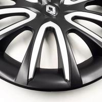 4 copricerchi originali Renault 16" nero e grigio