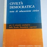Libro di educazione civica "Civiltà Democratica"