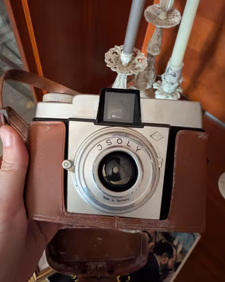 Fotocamera Agfa Isoly anni 60 custodia originale