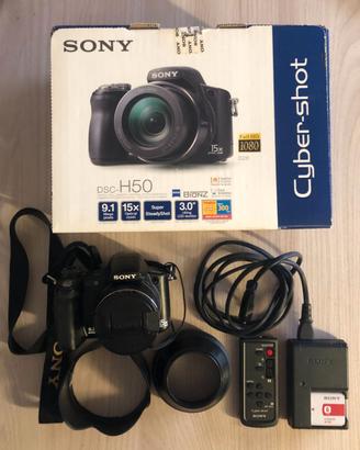 Sony DSC-H50 NightShot + Accessori (Tratt)
