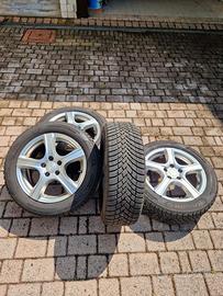 CERCHI IN LEGA 16" + GOMME TERMICHE